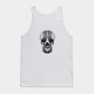 Watercolor skull Tank Top